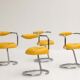 Cobra chairs by Giotto Stoppino, 1970s, Set of 4