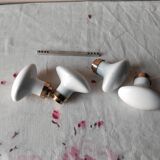 Set of 4 porcelain handles