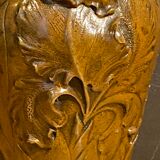 Vase en bronze Art Nouveau signé D. Simon