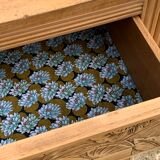 Art Deco chest of drawers Blond walnut 1930