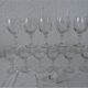 12 old glasses engraved friezes and model flowers listed vierzon thouvenin