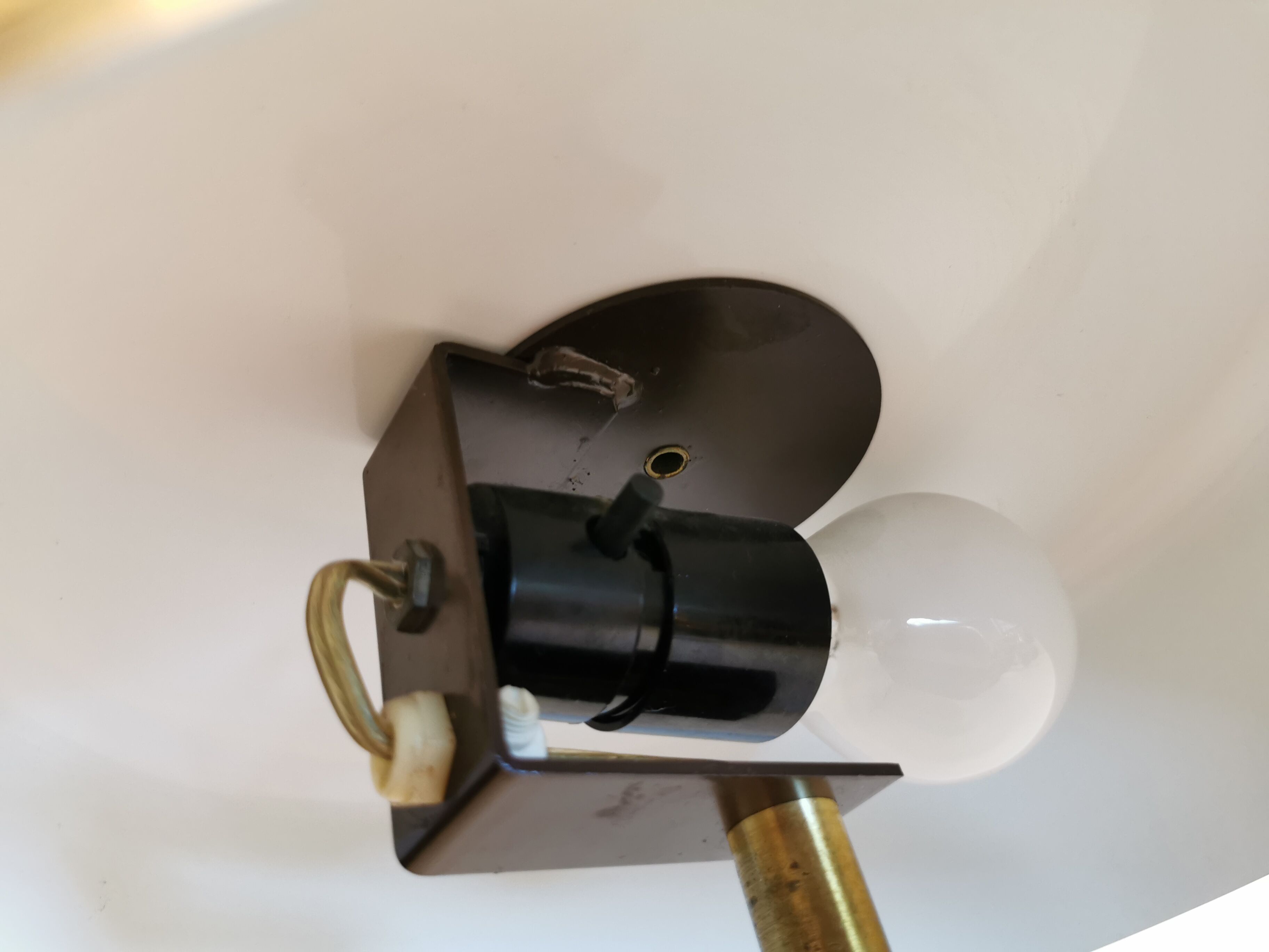 Desk/table lamp from Danish Vitrika (which closed in the early 1990s)