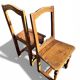 Paire de chaises lorraines XVIIIe siècle