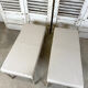 Pair of Louis XVI style benches