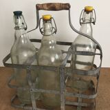 Zinc bottle locker, called "6 holes"