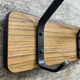 Coat rack in Formica from the 1970s.