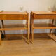 Pair of bedside teaks in AB Carlström & Co Möbelfabrik 1960