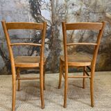 Pair of bistro chairs