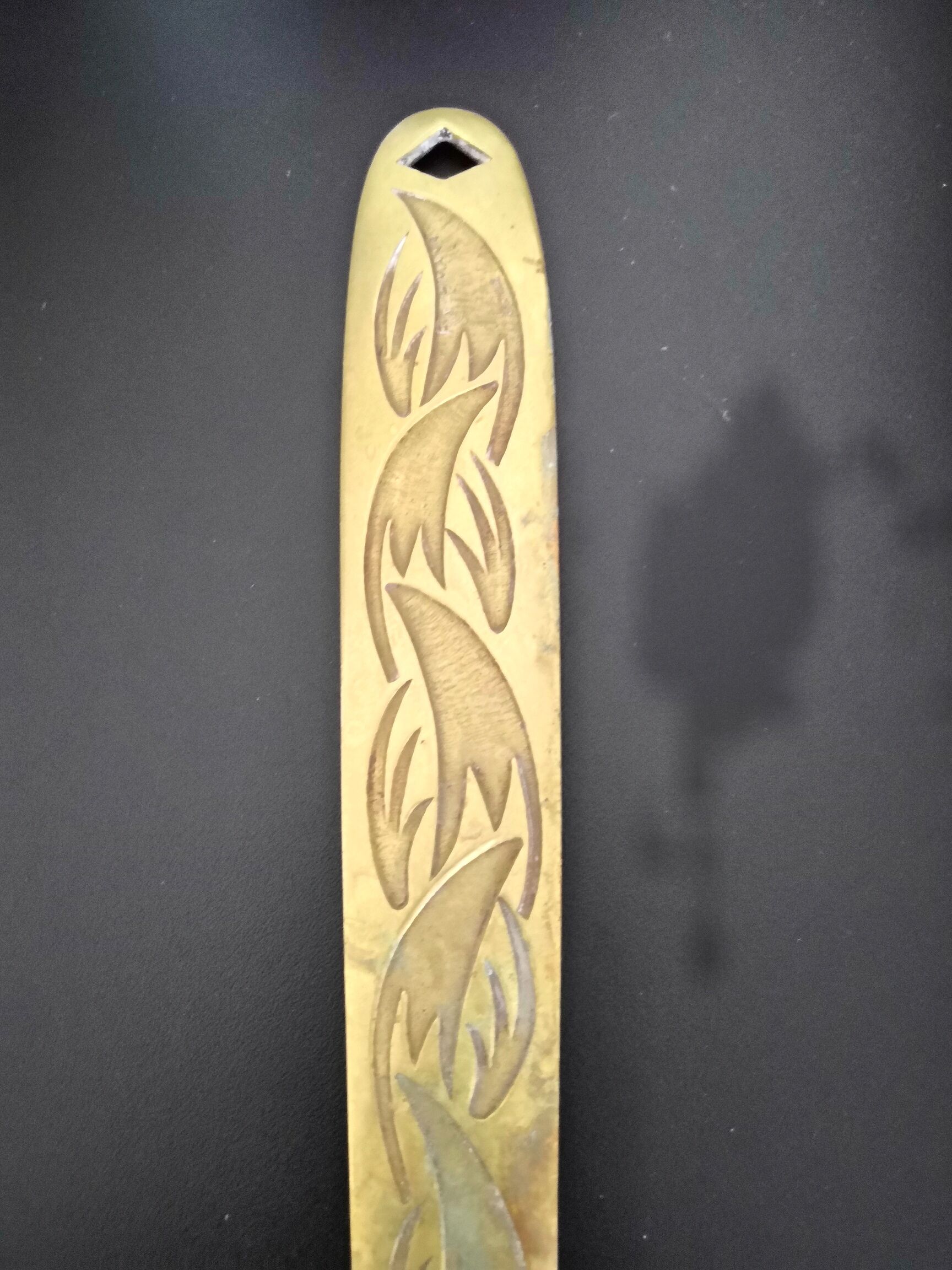 Art Nouveau bronze paper cut by Rischmann