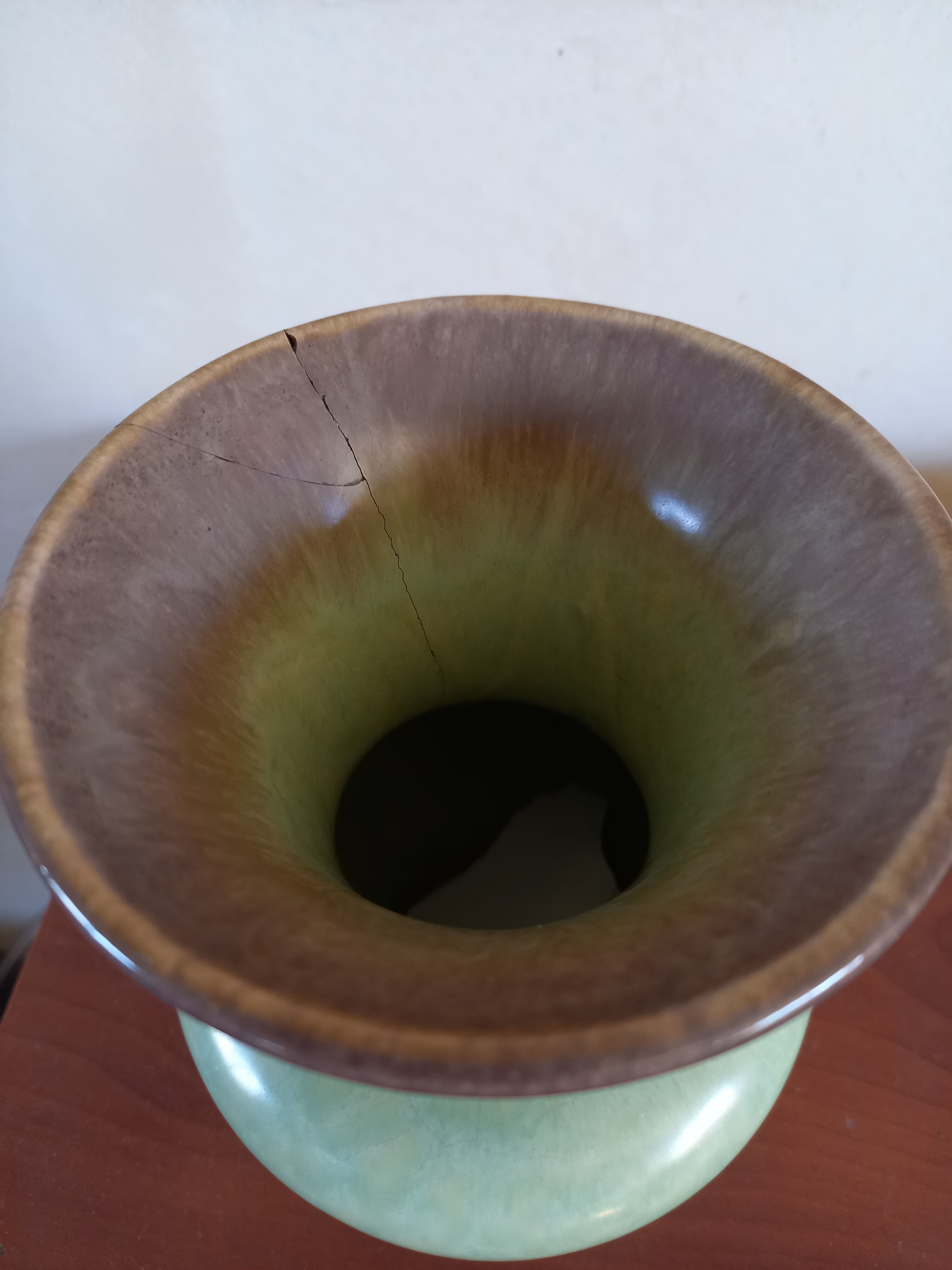 Pair of vintage German ceramic vases