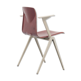 Chair Galvanitas S22 armrests Ebony / Grey