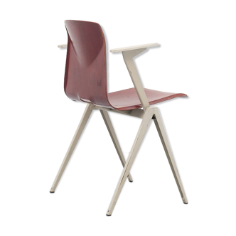 Chair Galvanitas S22 armrests Ebony / Grey