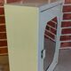 Sheet metal bathroom cabinet with mirror