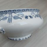 Sarreguemines tureen décor hazelnuts