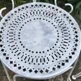 Vintage iron garden furniture
