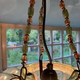 Blown glass lantern
