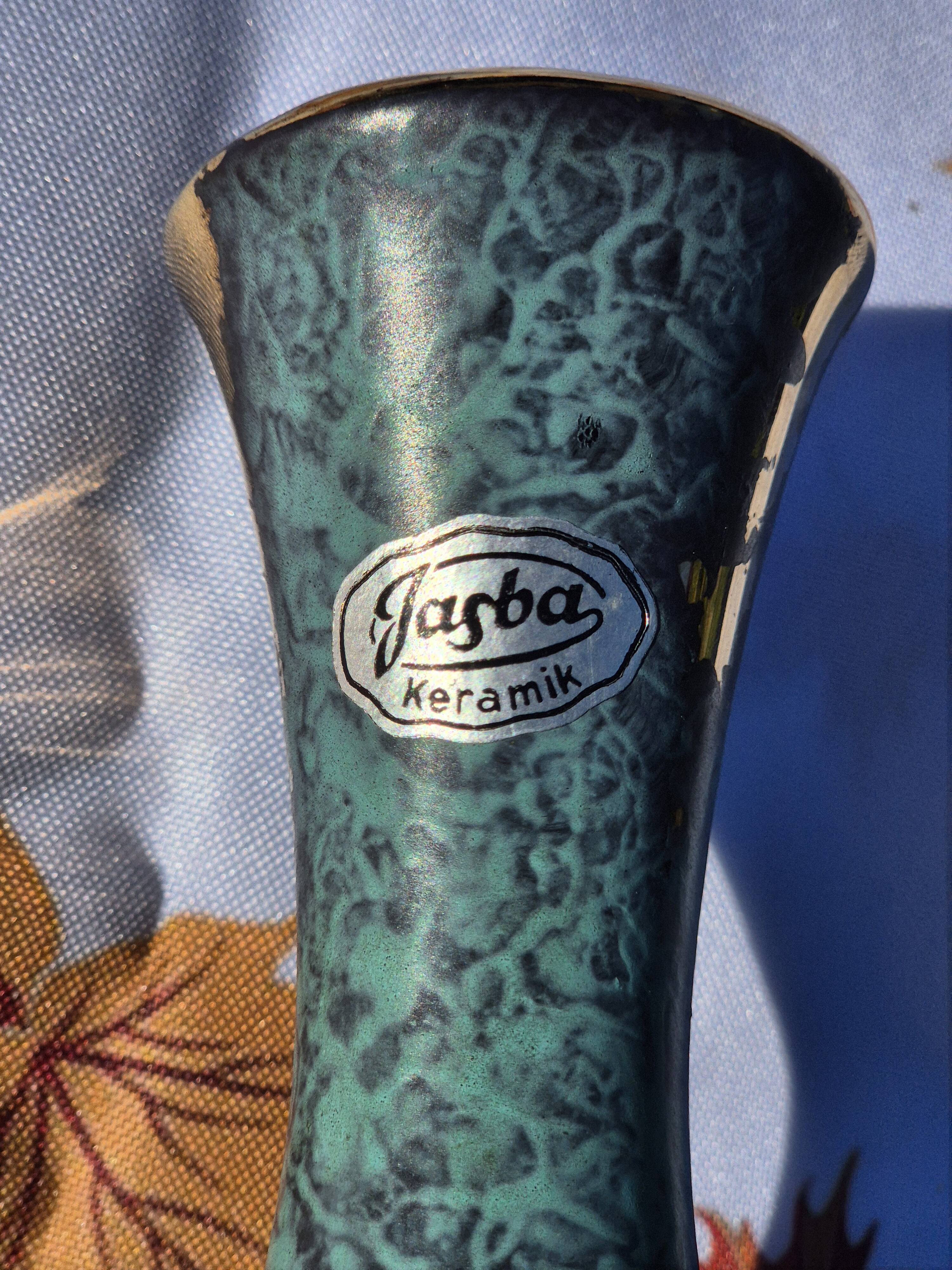 Vintage Soliflore Vase – Jasba Ceramics (Patina)