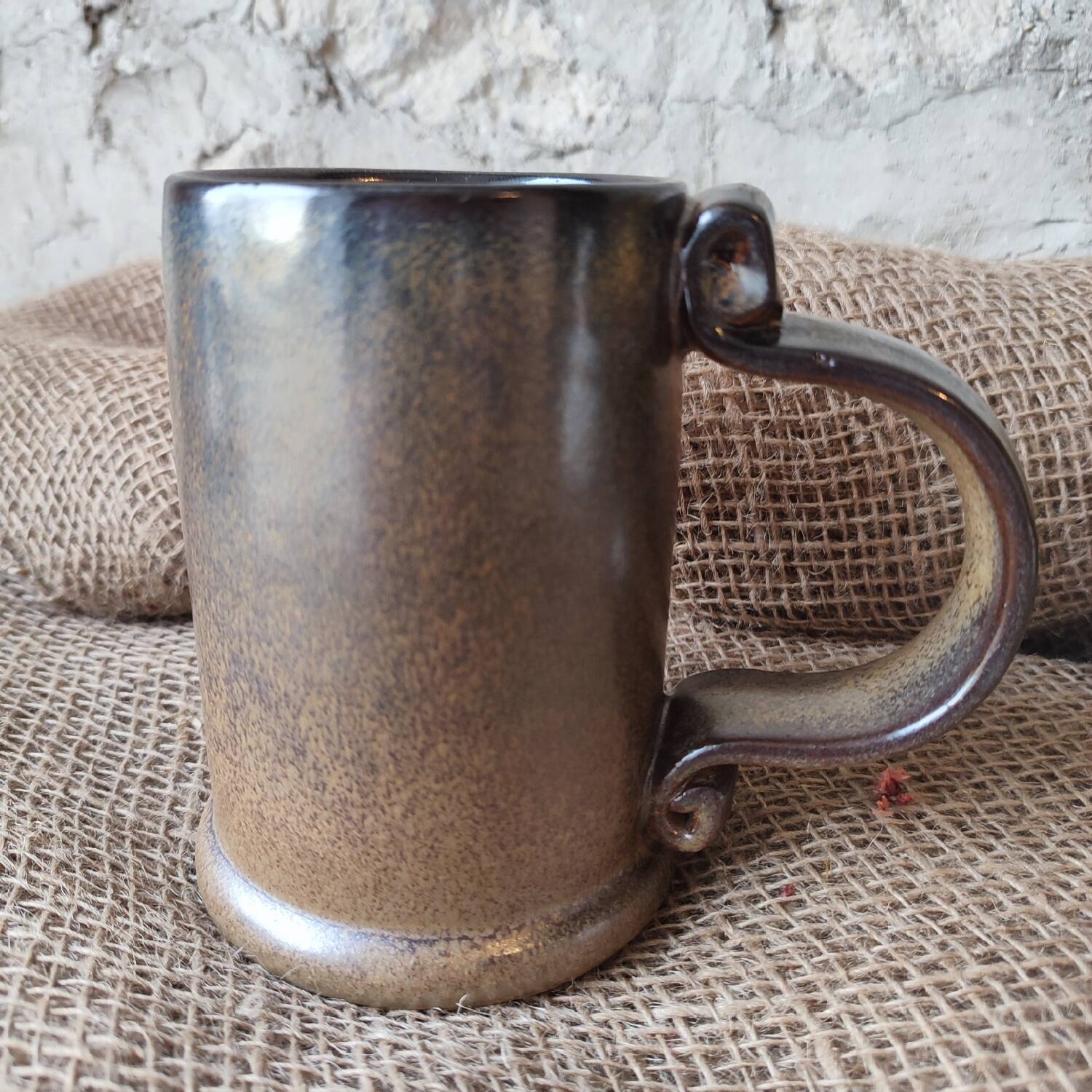 Mug tasse Grès de Puisaye Arts-Céram années 50