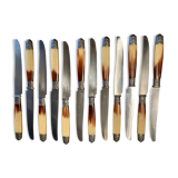 12 aArt deco knives