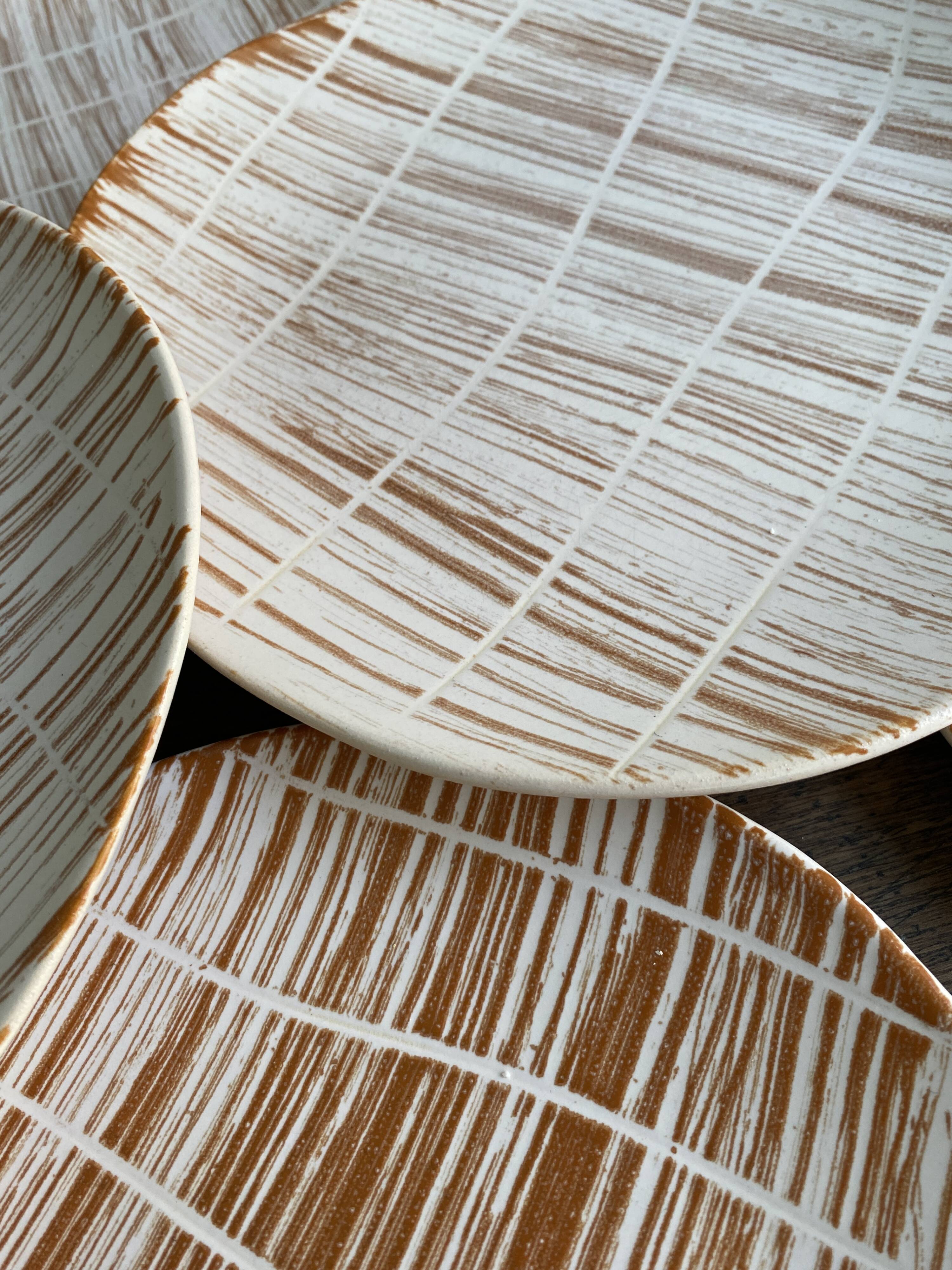 Large relief plates, Niderviller, 1960