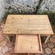 Table basse de ferme vintage