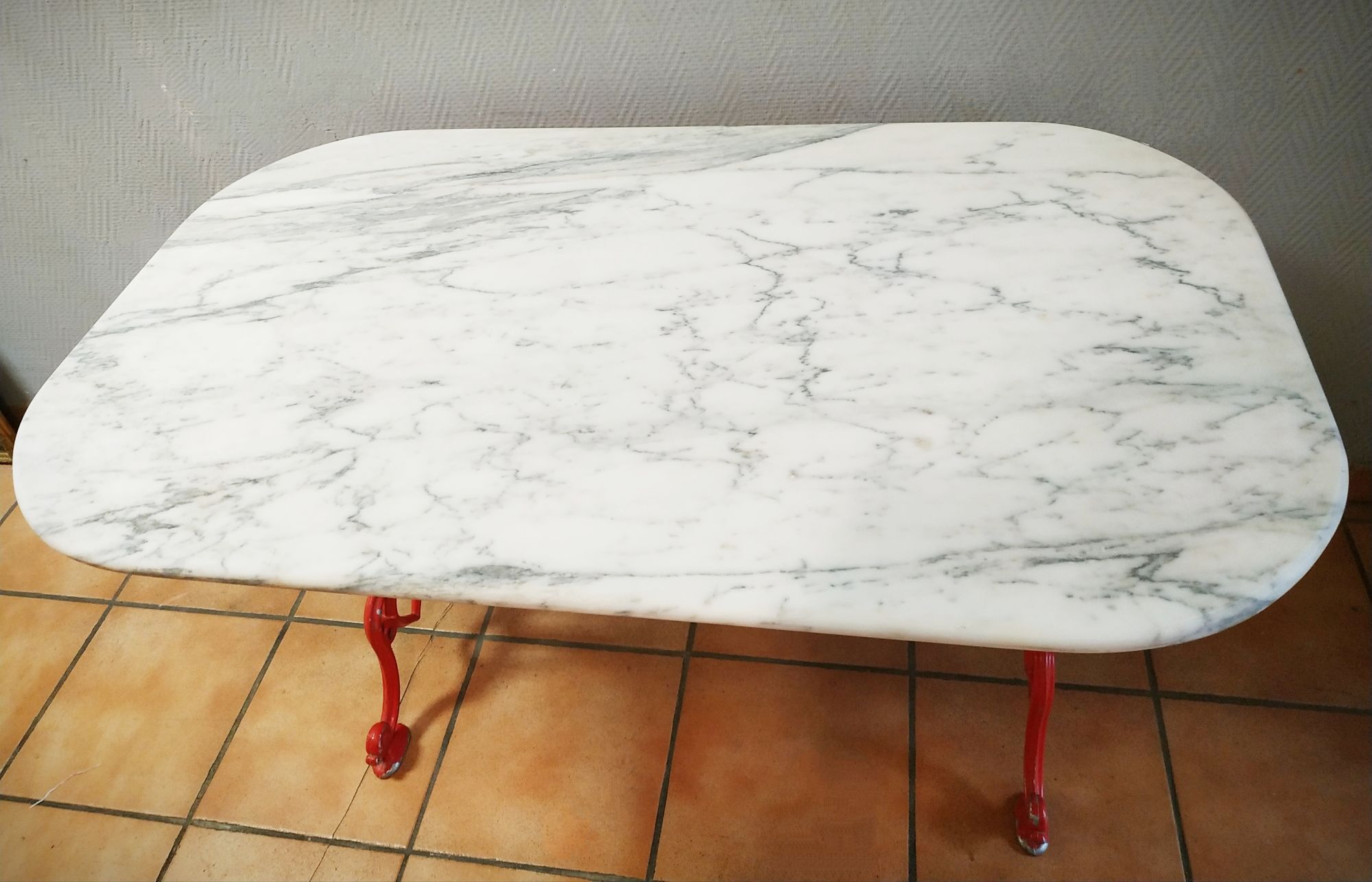 Marble bistro table
