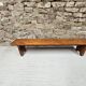 solid pine bench nursery school 1970 vintage
