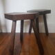 Set of 2 tripod stools