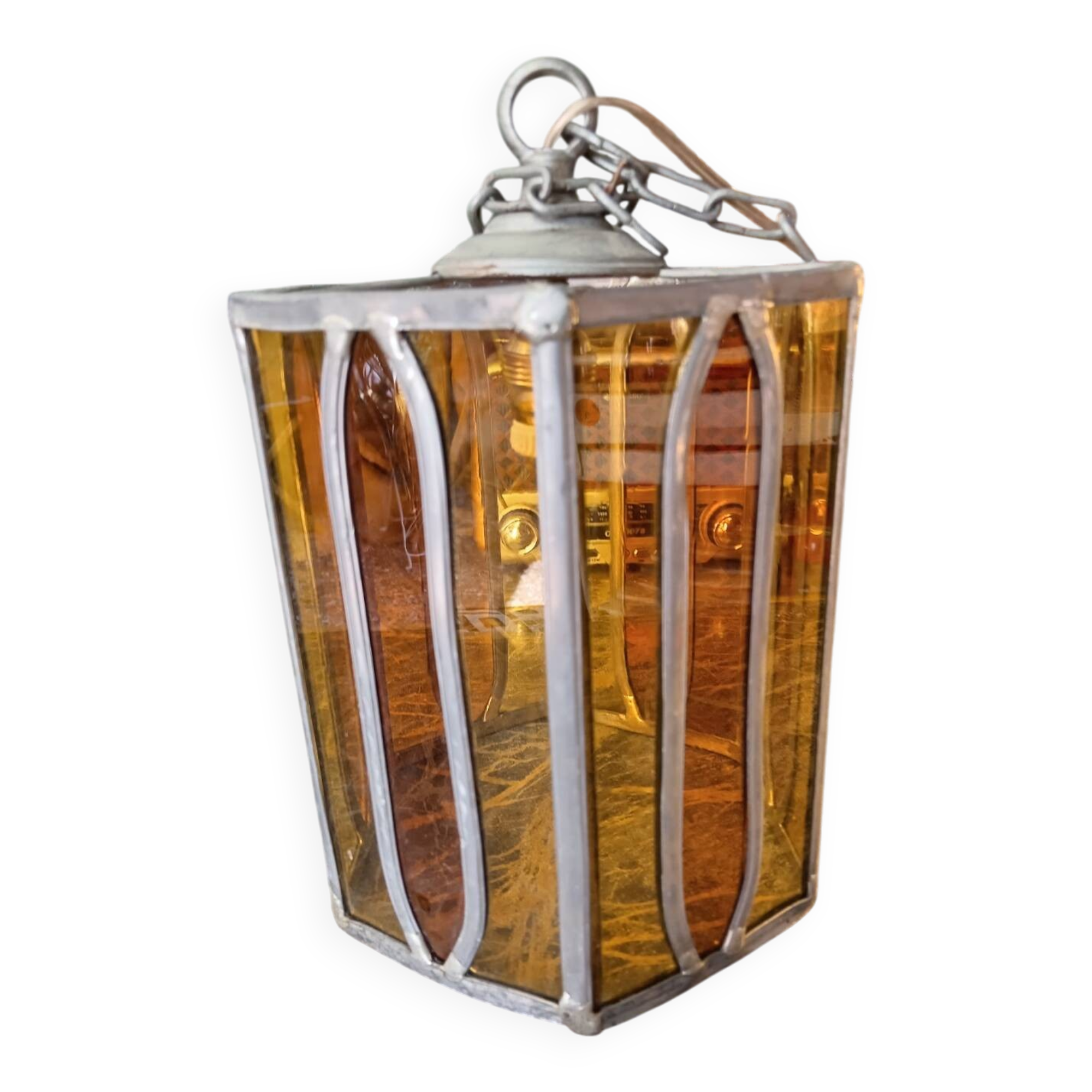 Stained glass suspension