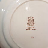 Gien "Edith" Plates