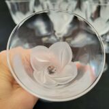 12 liquor glasses 50 cl in Arques crystal J G Durand model Florence