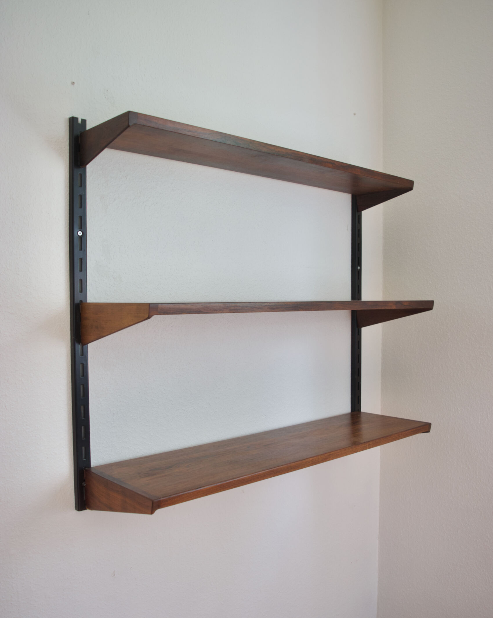Danish Mid-Century Kai Kristiansen Rosewood Shelves, FM Møbler