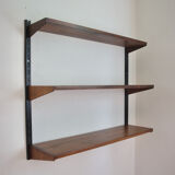Danish Mid-Century Kai Kristiansen Rosewood Shelves, FM Møbler