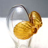 Carlo Moretti Murano owl sculpture unique piece 1960s