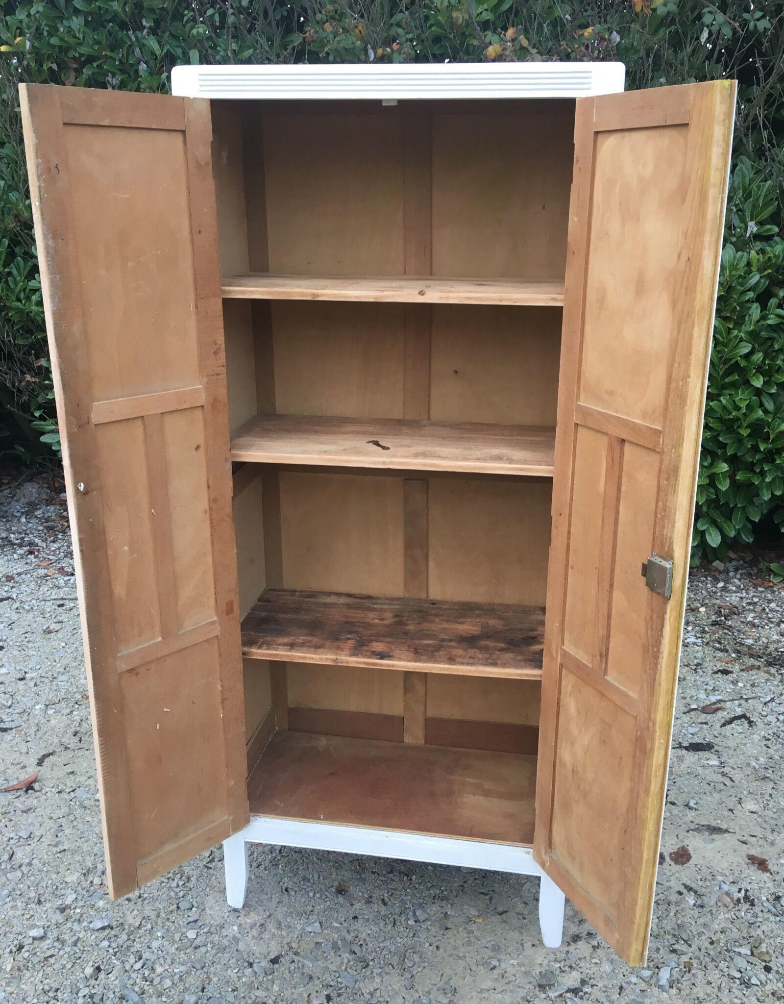 Armoire parisienne 2 portes blanc