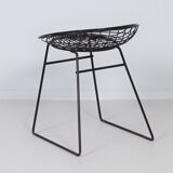 Black Pastoe KM05 wire stool – Braakman & Dekker