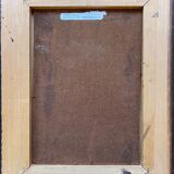 Table HSP Nan Borazzo (born 1905-?) ec. Italian Port Marine + frame