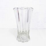 Vase en verre forme diamant