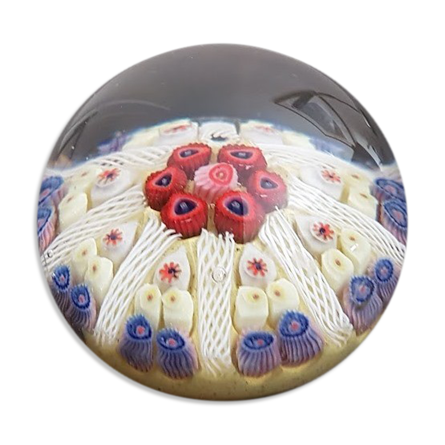 Ball of sulfide paperweight