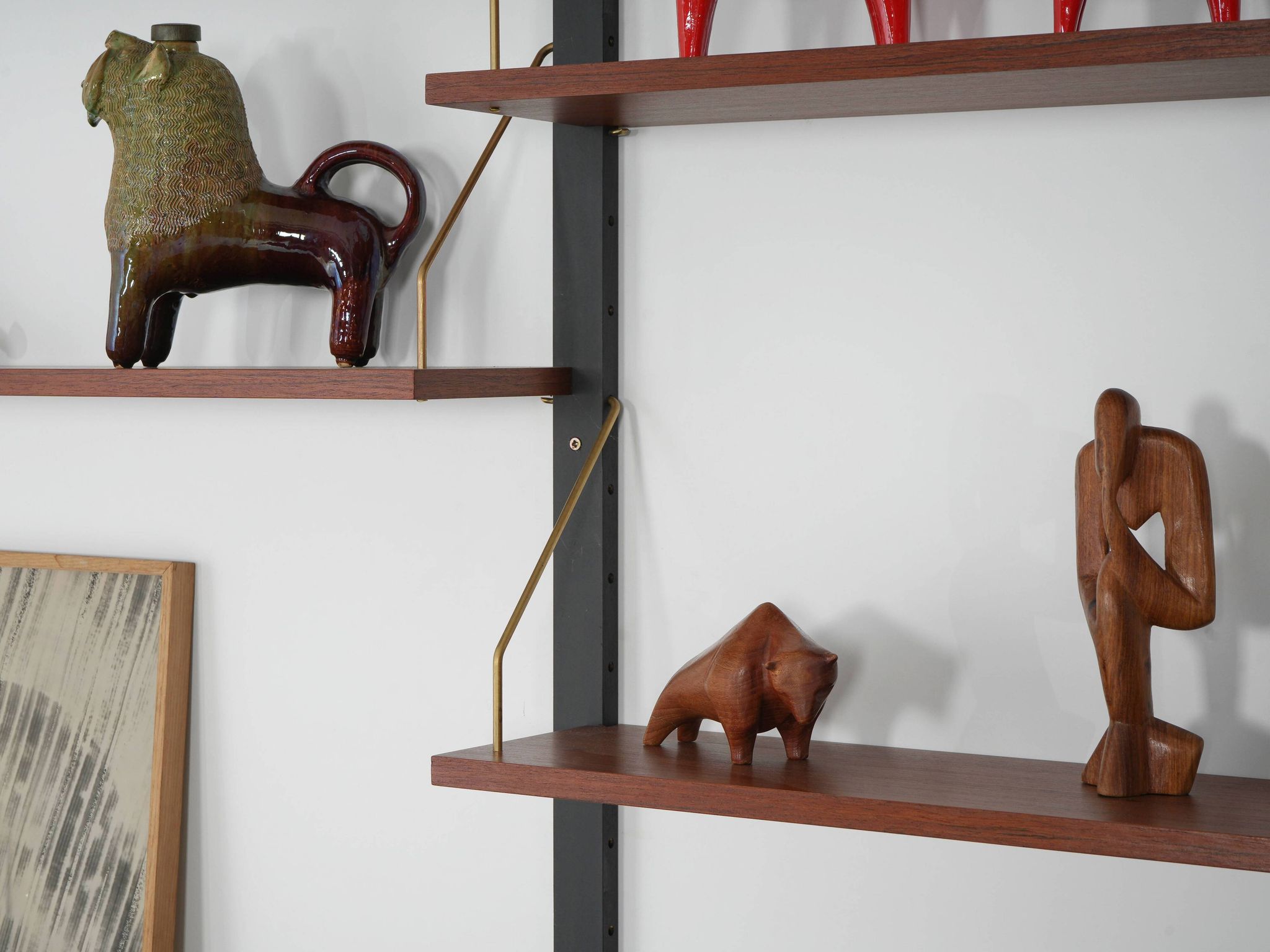 PS System Modular Shelving – Teak Veneer, Danish Design, 1970s