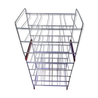 Bottle holder brand shopping cart