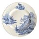 Assiette terre de fer "Rustic" paon