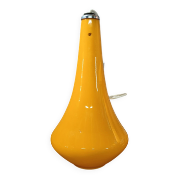 Suspension opaline orange vintage