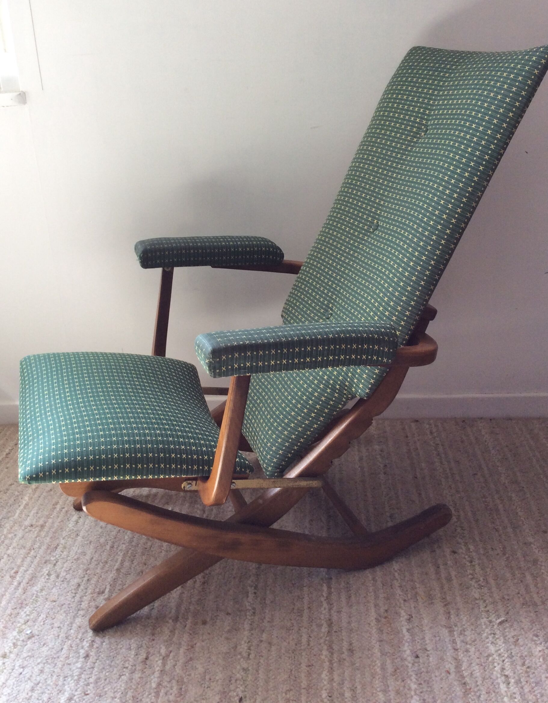 Folding armchair from the 50s