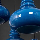 Large cascading glass chandelier design by Peill Putzler, Germany, 1970s.