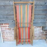 Old deckchair / bayadere deckchair