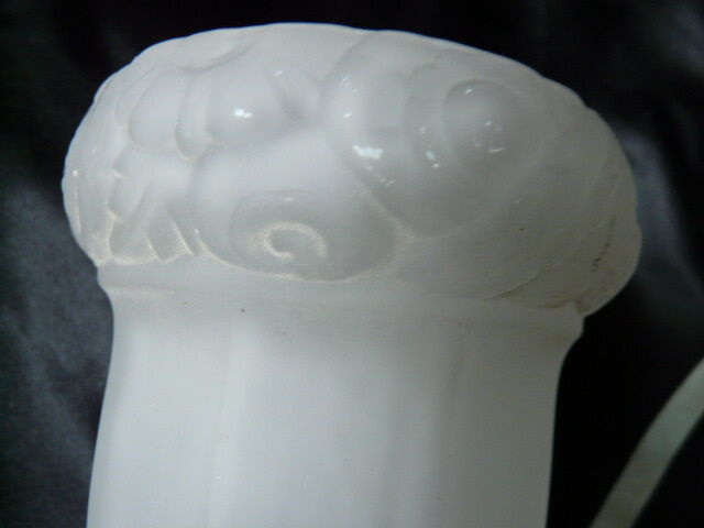 art deco wall lamp porcelain tulip glass