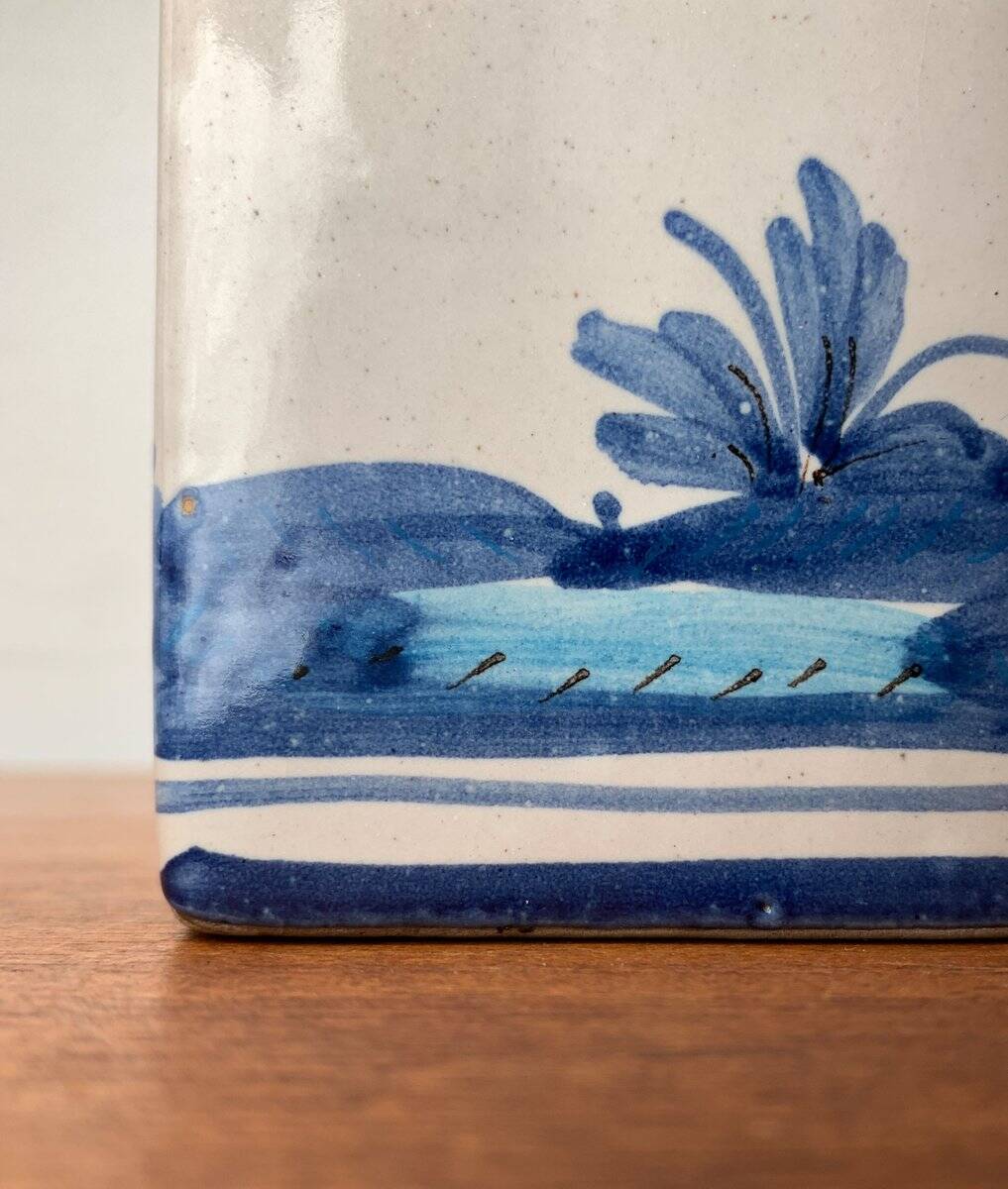 Vintage Italian Handpainted Vase from Larucci Italy, 1970s, Set of 2