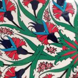Flowery turkish trivet table mat