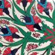 Flowery turkish trivet table mat